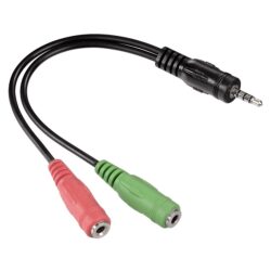 Hama 3.5mm Jack to 2 x 3.5mm Socket Splitter (54573)