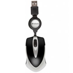 Verbatim Go Mini Optical Travel Mouse - Black (M49020)