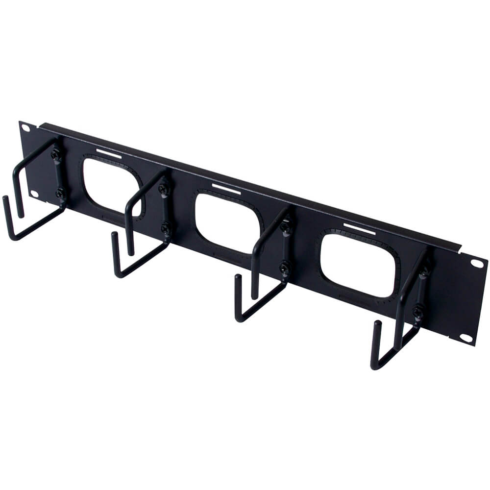 APC Horizontal Cable Organizer 2U w/pass through holes (AR8428) | PC ...