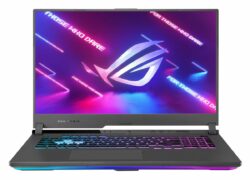 ASUS ROG Strix G17 Gaming Notebook PC - Ryzen 7-4800H / 17.3" FHD Non-Touch / 16GB RAM / 512GB SSD / NVIDIA GeForce RTX 3050 Ti Graphic / Win 11 Home (G713IE-716512G0W)