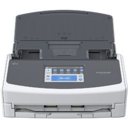 Fujitsu 40ppm/80ipm A4 Duplex ADF Touchscreen Wi-Fi USB 3.2 LED Desktop Scanner (ScanSnap iX1600)