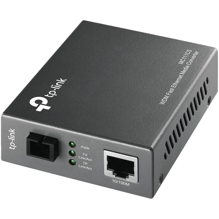 Tp Point Fiber TP-LINK TL-MC111CS RJ45 / SC Fiber Converter (TL-MC111CS) | PC Shopper