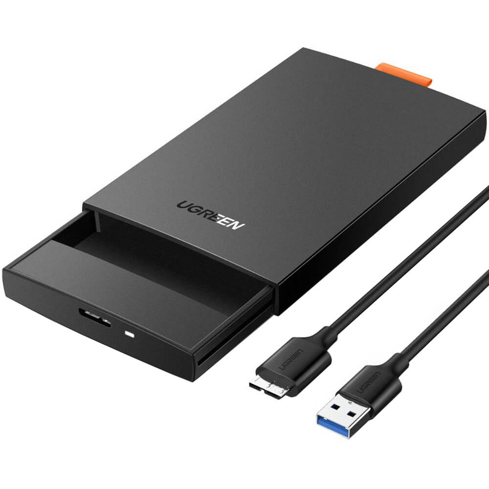 Ugreen 2.5" SATA USB 3.0 External Enclosure (USB TYPE-C to USB 3.0A ...