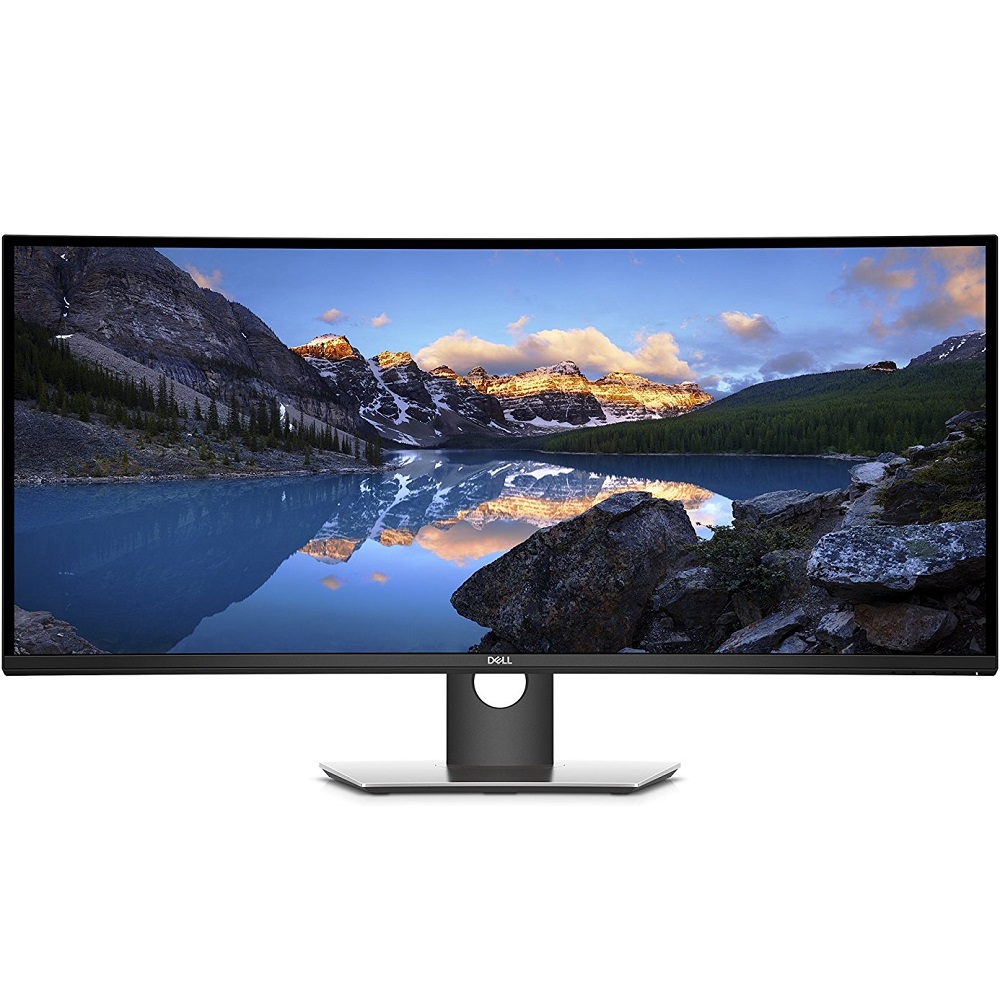 Dell UltraSharp U3818DW 37.5in WQHD+ Black Curved Monitor