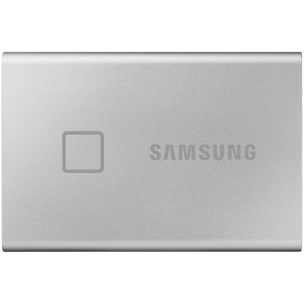 Samsung Portable SSD T7 Touch 500GB - Silver Gaming