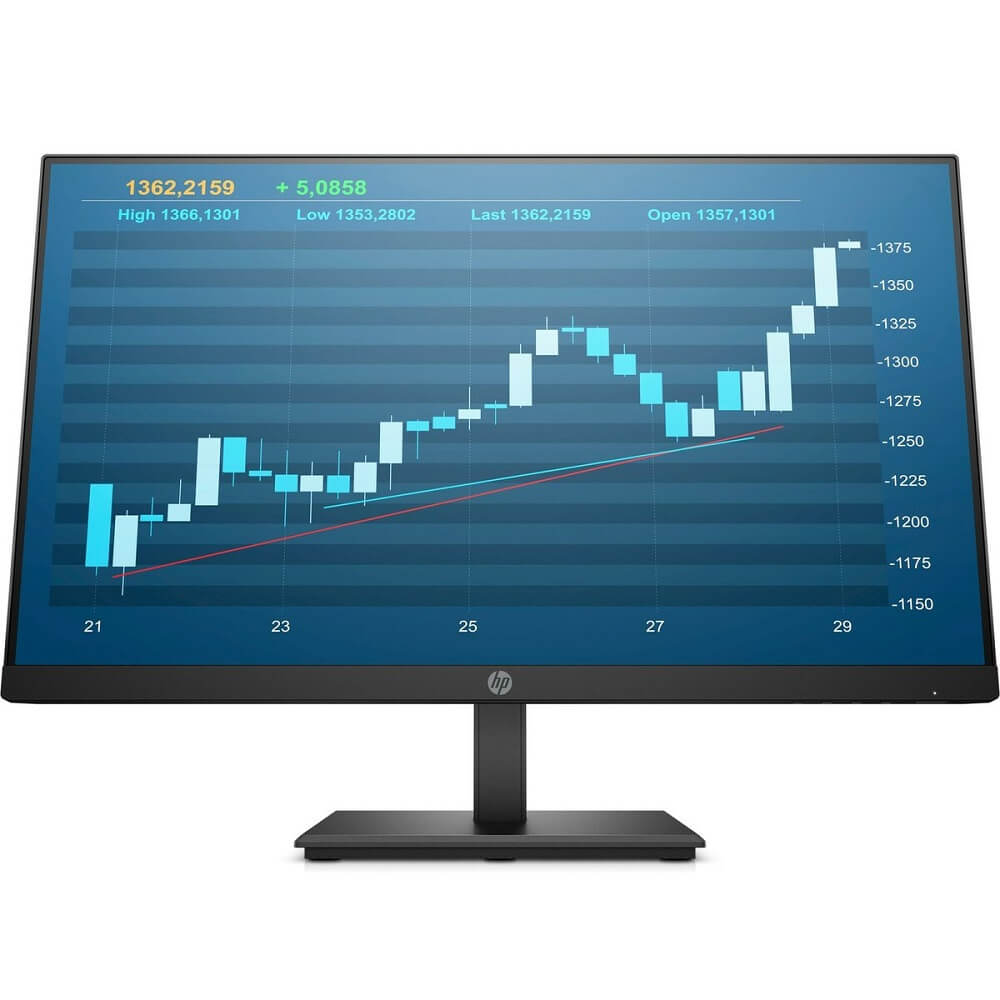 HP製ディスプレイP244 [23.8インチ ブラック]１号機 HP P244 23.8-inch Full HD LED Monitor Monitor