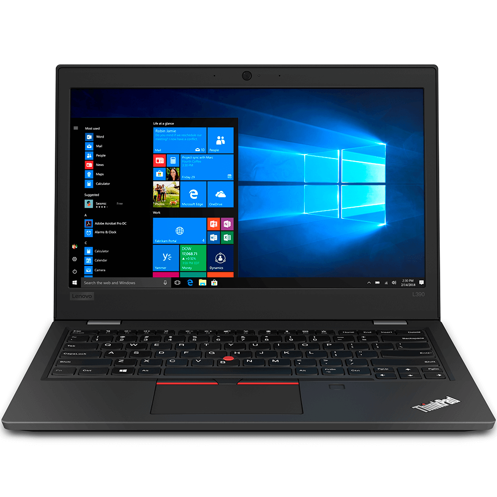 #092 レノボ Thinkpad L390 i5-8265U 8GBOffic Lenovo ThinkPad L390 Notebook PC - Core i5-8265U / 13.3in