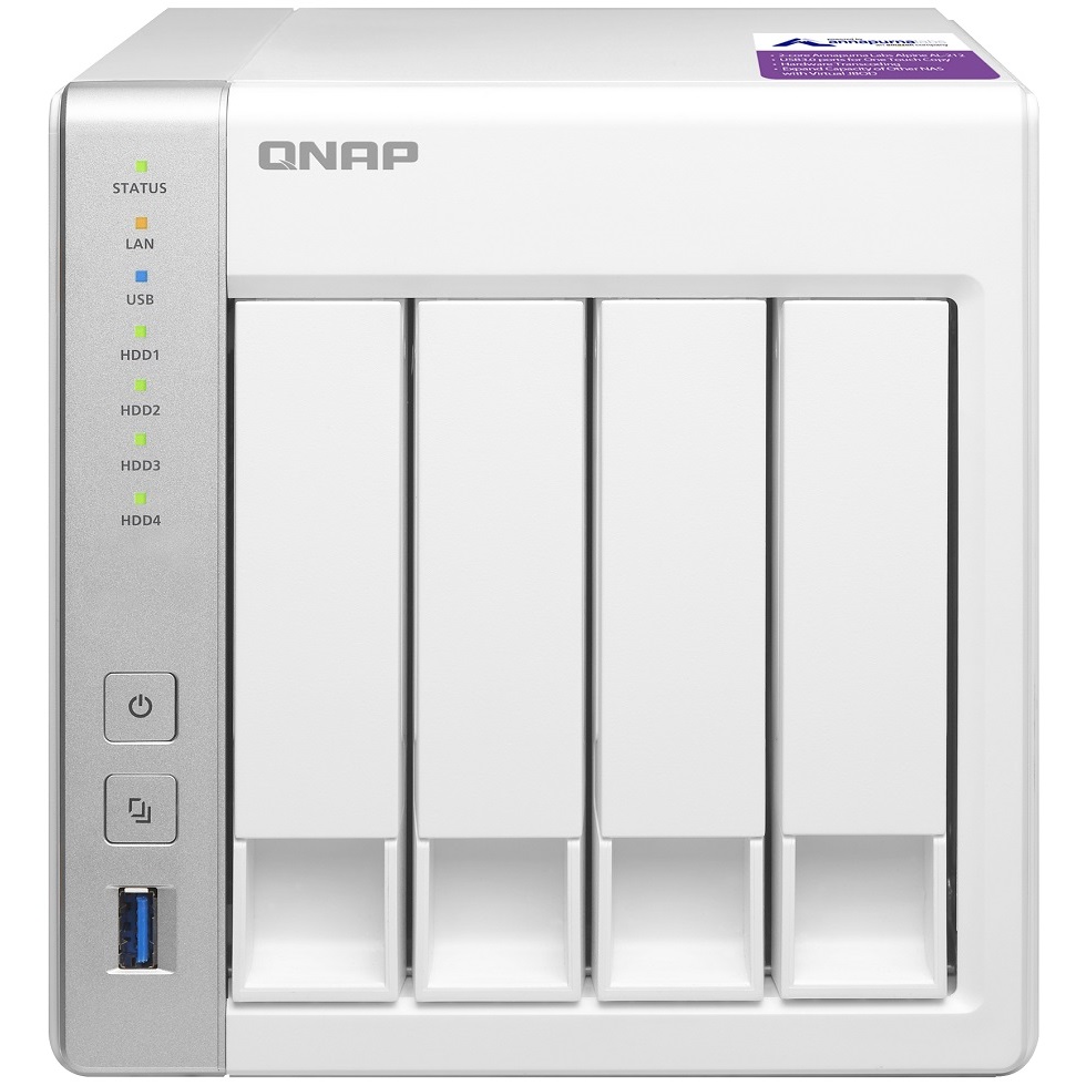QNAP TurboNAS 4ベイ TS-431P QNAP 4-Bay Turbo NAS Enclosure NAS | Ready to Ship