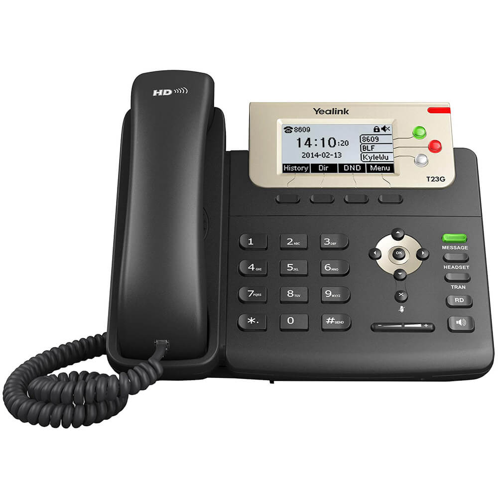T23g Yealink T23g GB IP Phone (YEA-SIP-T23G) | PC Shopper