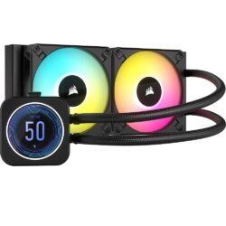 Corsair iCUE H100i ELITE LCD XT Display Liquid CPU Cooler (CW-9060074-WW)