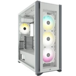 Corsair iCUE 7000X RGB Tempered Glass Full-Tower ATX PC Case - White (CC-9011227-WW)
