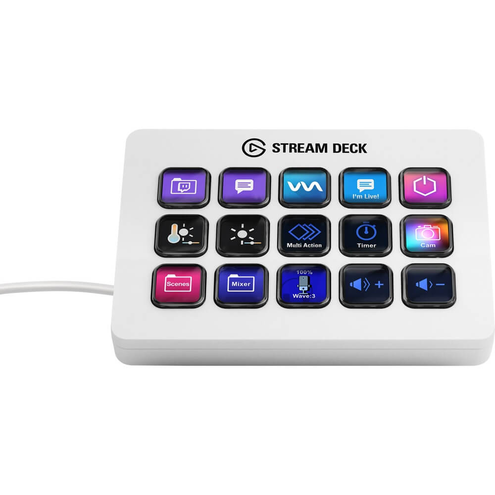 Elgato Stream Deck MK.2 - White Gaming Accessory