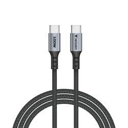 Verbatim Sync & Charge 100W USB-C to USB-C Cable - Black (31846)