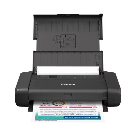 Canon MAXIFY BX110 Portable Inkjet Printer with Battery